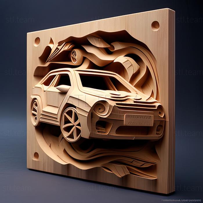 3D model Nissan Stagea (STL)